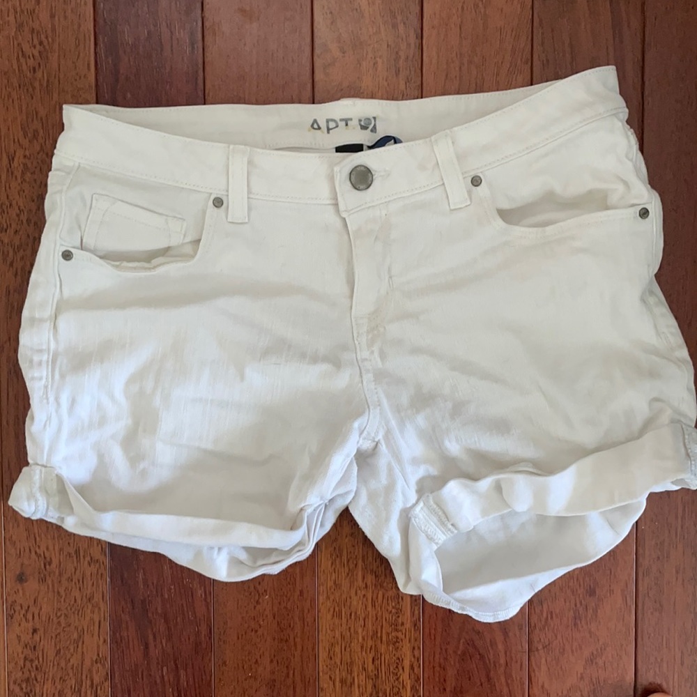White shorts